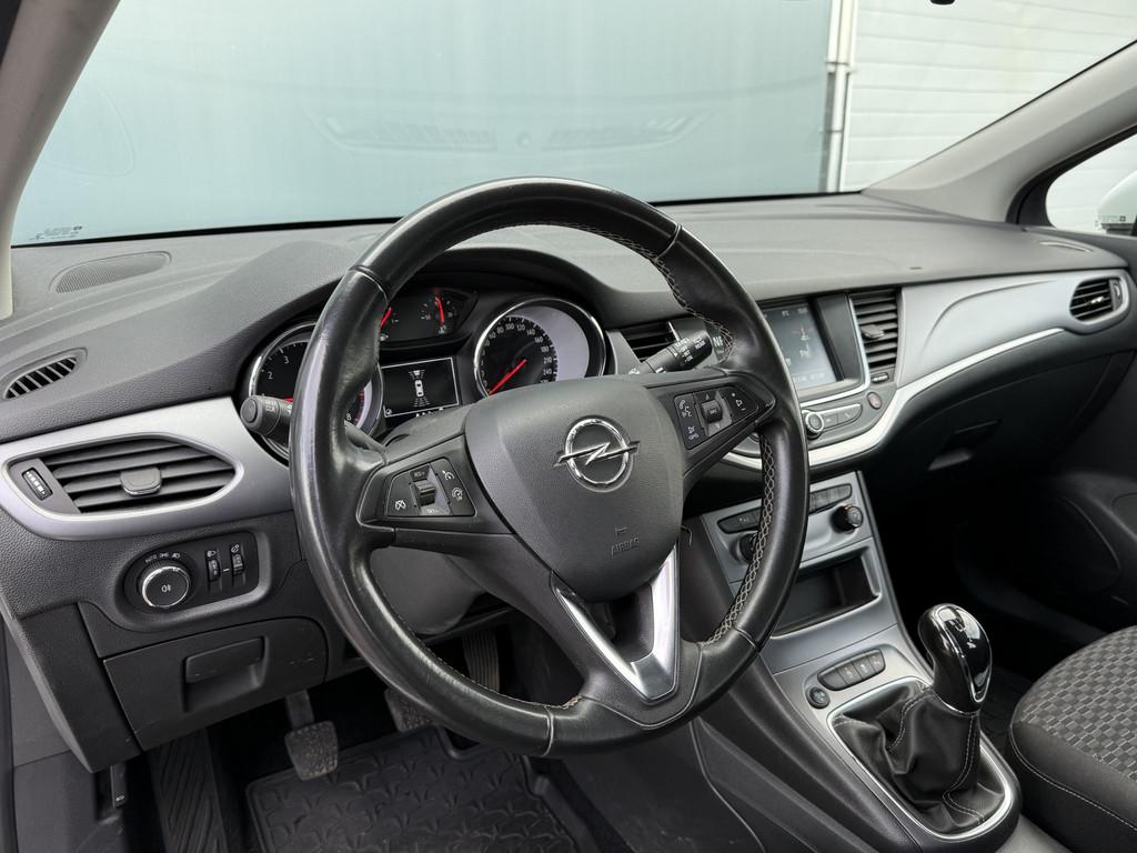 Opel Astra Sports Tourer BJR 2021 1.2 111 PK Edition TREKHAA, Voorwielaandrijving, Stof, Gebruikt, Euro 6