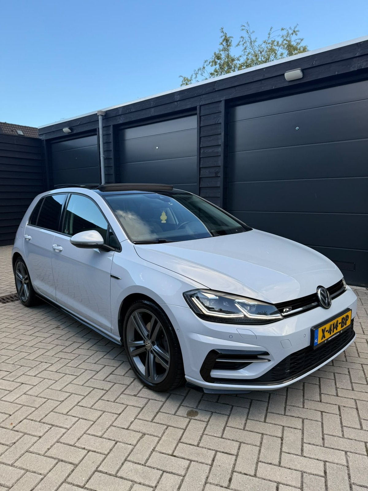 Volkswagen Golf 7.5 R-LINE 1.5 TSI 150pk 7-DSG 2018, Auto's, 15 km/l, 1498 cc, 4 cilinders, Alcantara