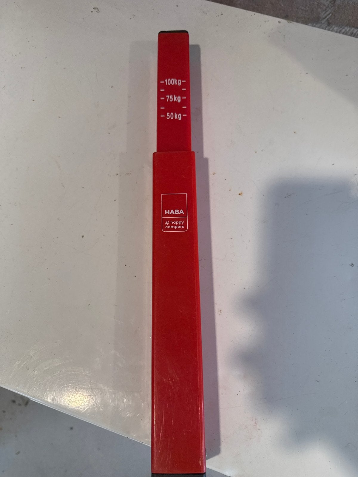 HABA Aanhanger/Caravan Weegschaal - Kogeldruk Meter, Ophalen, Gebruikt