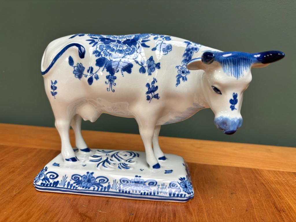 Delfts Blauw Koe Porceleyne Fles 1971, Mevrouw MC van der Ho, Antiek en Kunst, Ophalen of Verzenden