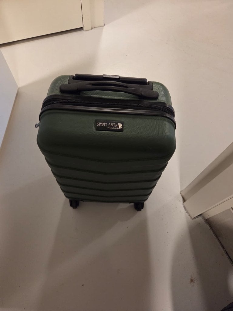 Reistrolley Nörlander Simply Green, 50 tot 60 cm, Hard kunststof, Zo goed als nieuw, Minder dan 35 cm