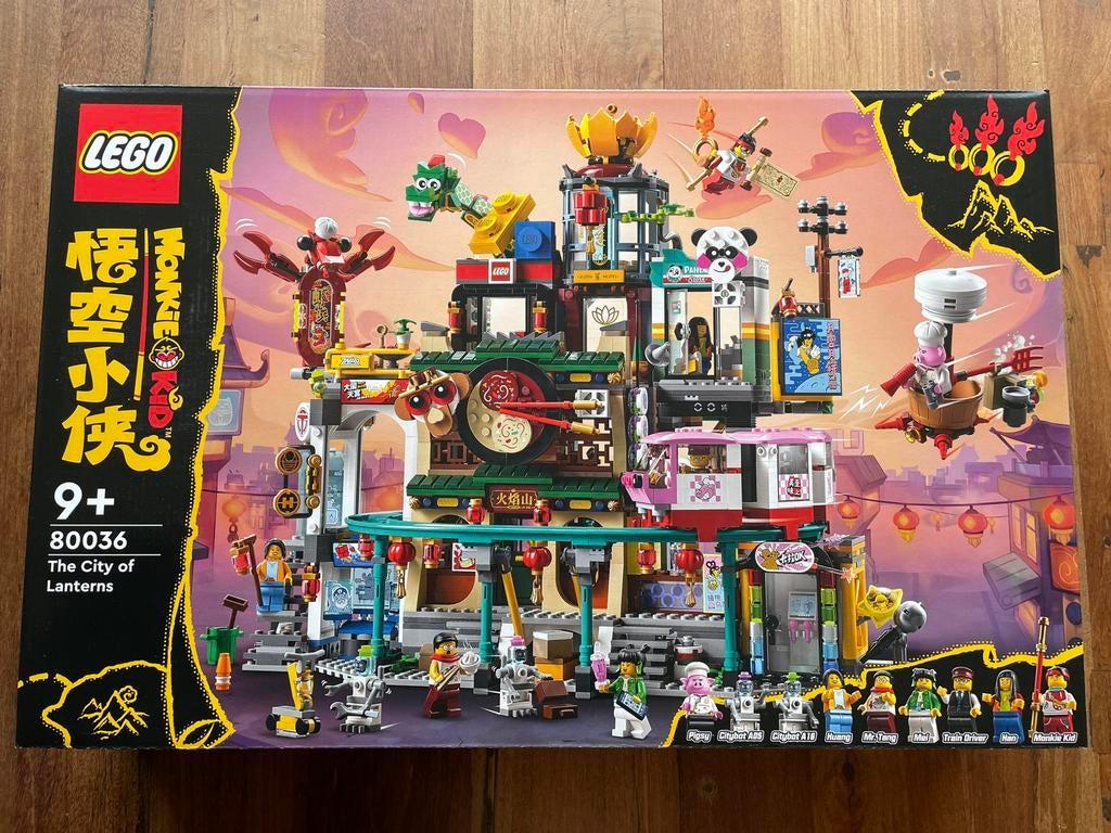 Lego 80036 Lantaarnstad Monkie Kid nieuw MISB, Overige thema's, Lego, Nieuw, Ophalen of Verzenden
