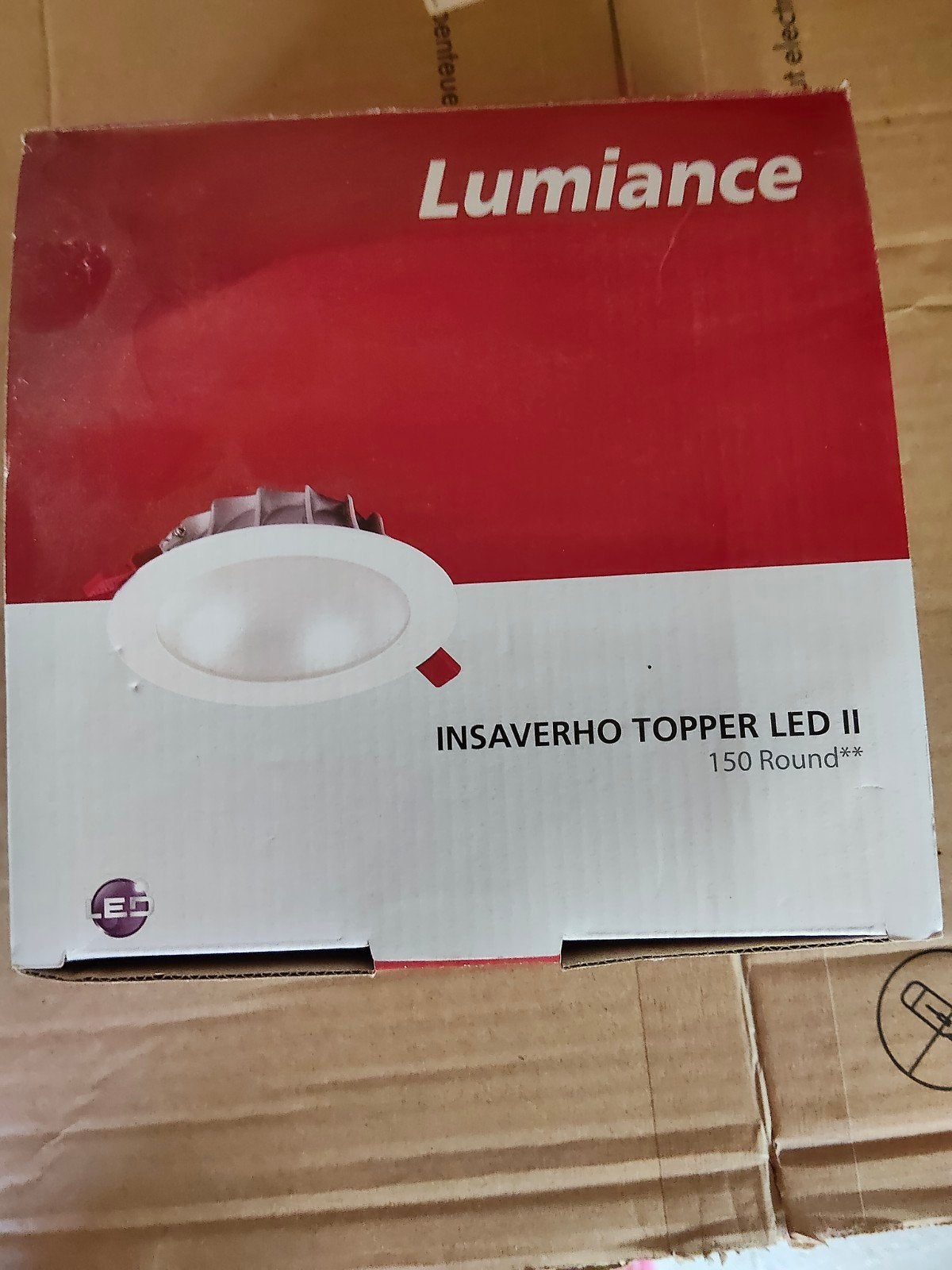 Luminance Insaverho Topper LED II 150 Rond, Huis en Inrichting, Ophalen of Verzenden, Nieuw