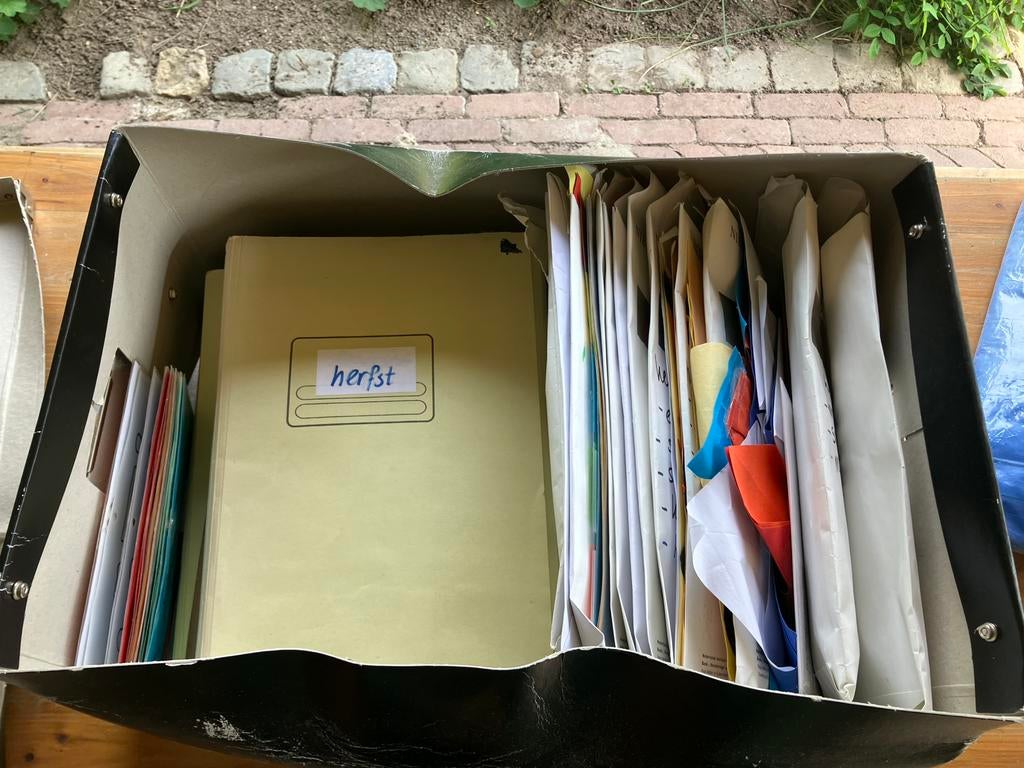 (knutsel)ideeën kleuters, vouwreeksen, dagritme, het weer, Ophalen, Gebruikt, Knutselen