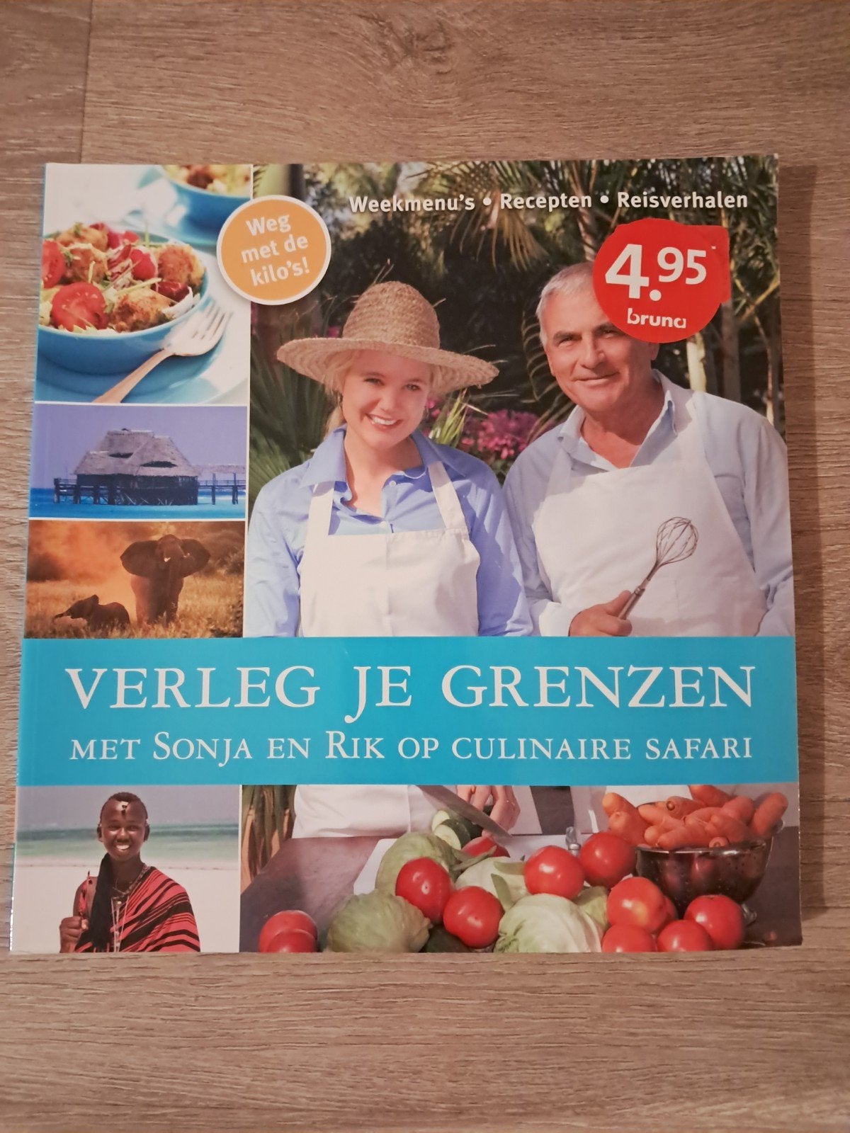 Z2 Verleg je Grenzen: Sonja en Rik op Culinair Safari, Gelezen, Sonja Bakker en Rik Felderhof, Ophalen of Verzenden, Hoofdgerechten
