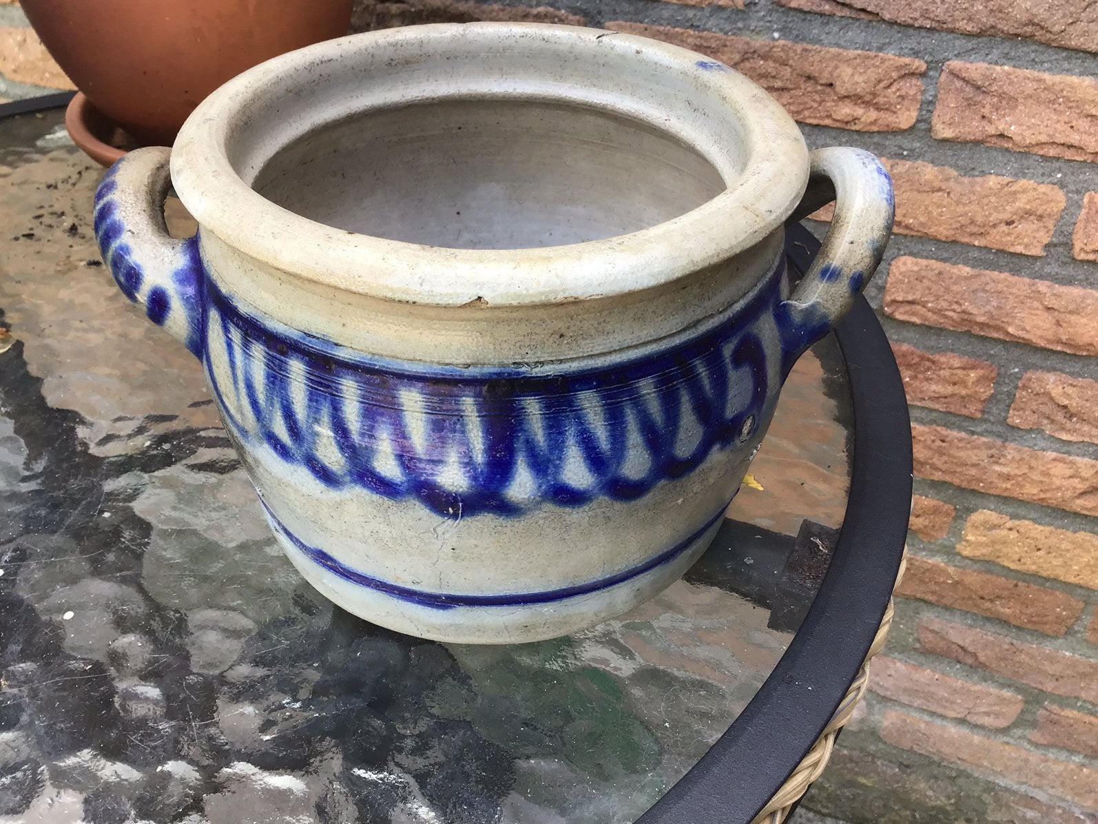 Keulse pot, Ophalen, Steen, Gebruikt, Rond