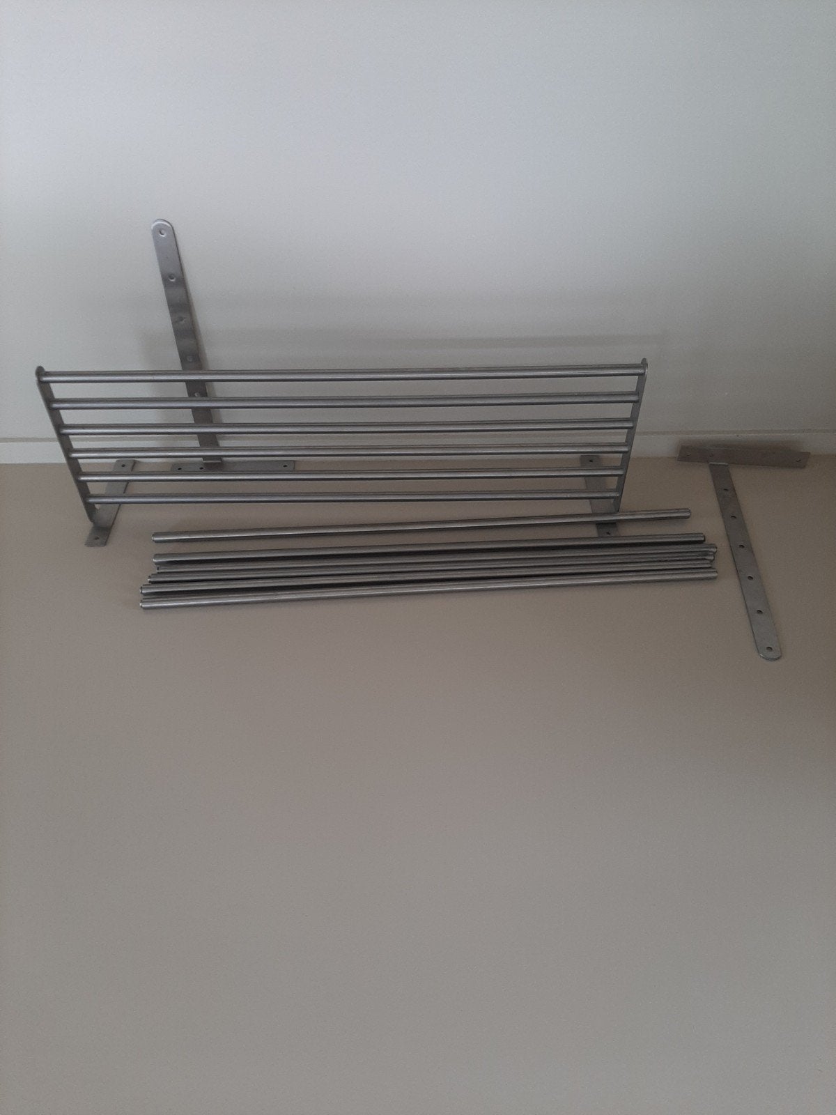 Rek van Ikea, Ophalen of Verzenden, Gebruikt, Zilver, Metaal