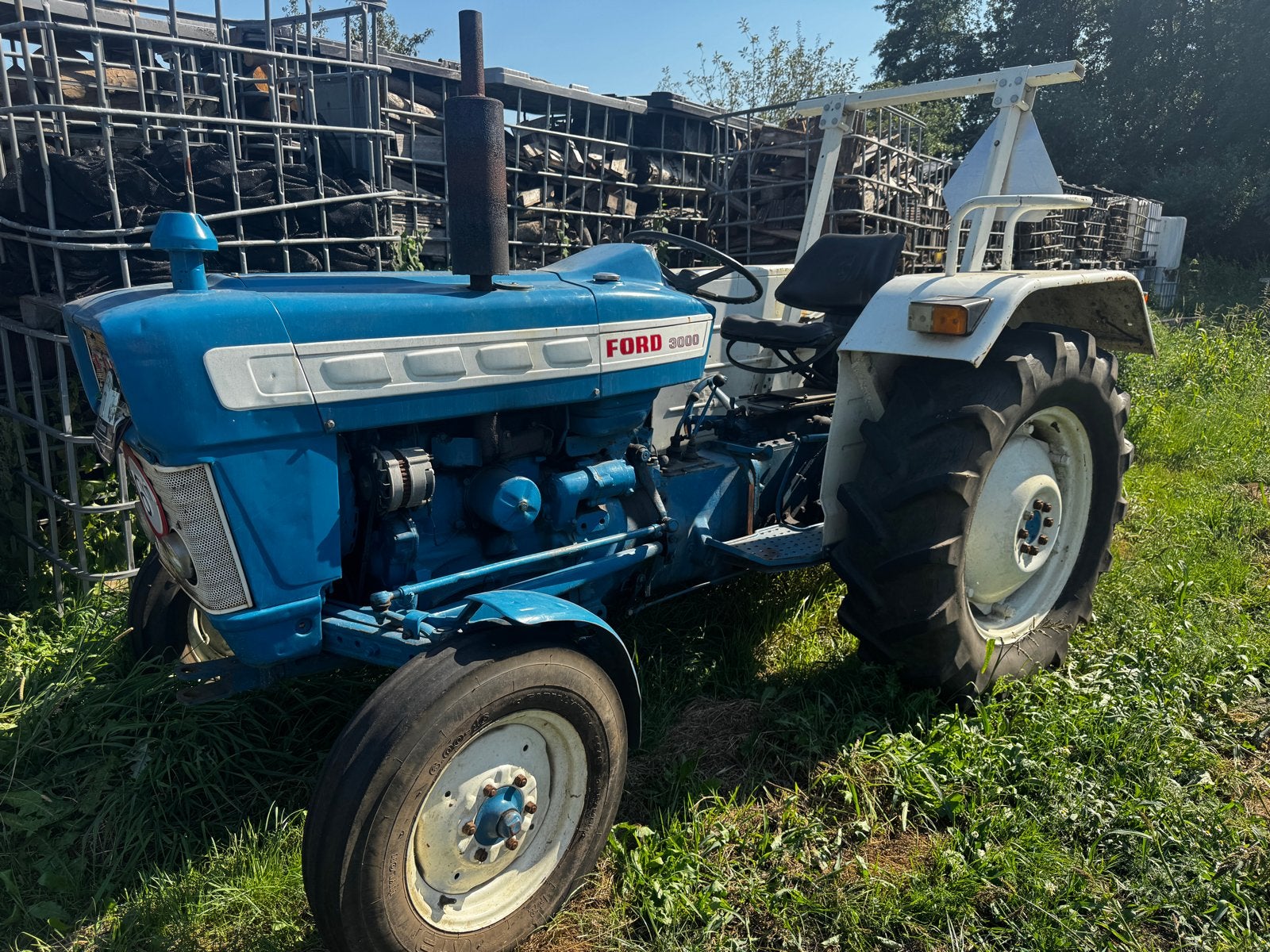 Ford 3000 Tractor 1965 - Klassieke Landbouwtrekker, Ophalen, Oldtimer, Tot 80 Pk, Ford