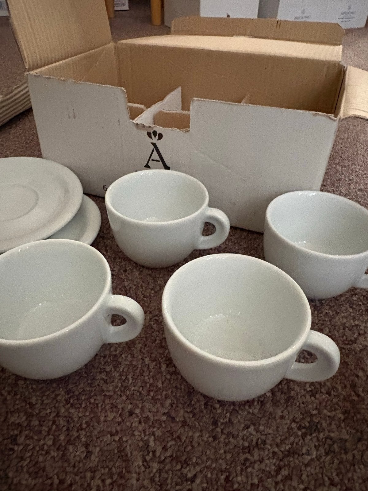 Ancap Cappuccino Kopjes en Schotels, Huis en Inrichting, Overige merken, Ophalen of Verzenden, Zo goed als nieuw, Kop(pen) en/of Schotel(s)