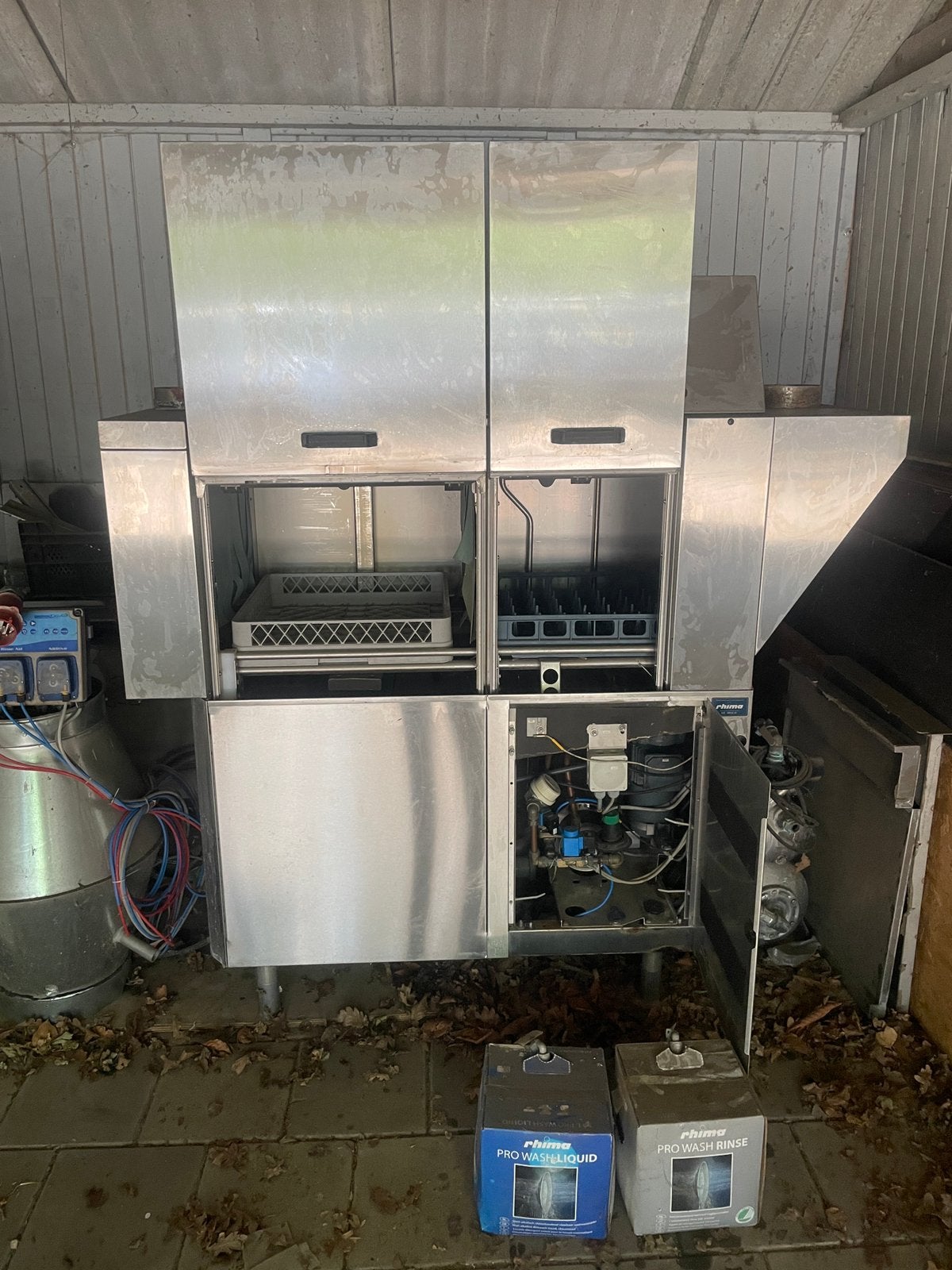 Doorschuif vaatwasser, Witgoed en Apparatuur, Vaatwasmachines, Ophalen, Gebruikt, 60 cm of meer, Vrijstaand