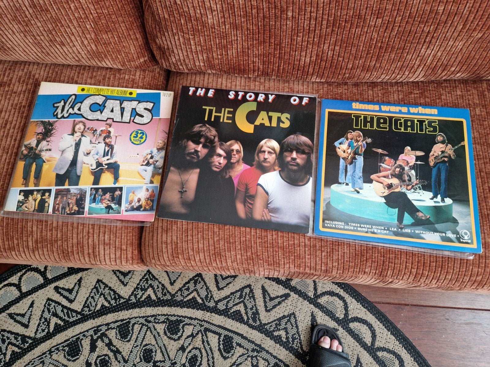 3 mooie lps van de cats, Ophalen of Verzenden, Gebruikt