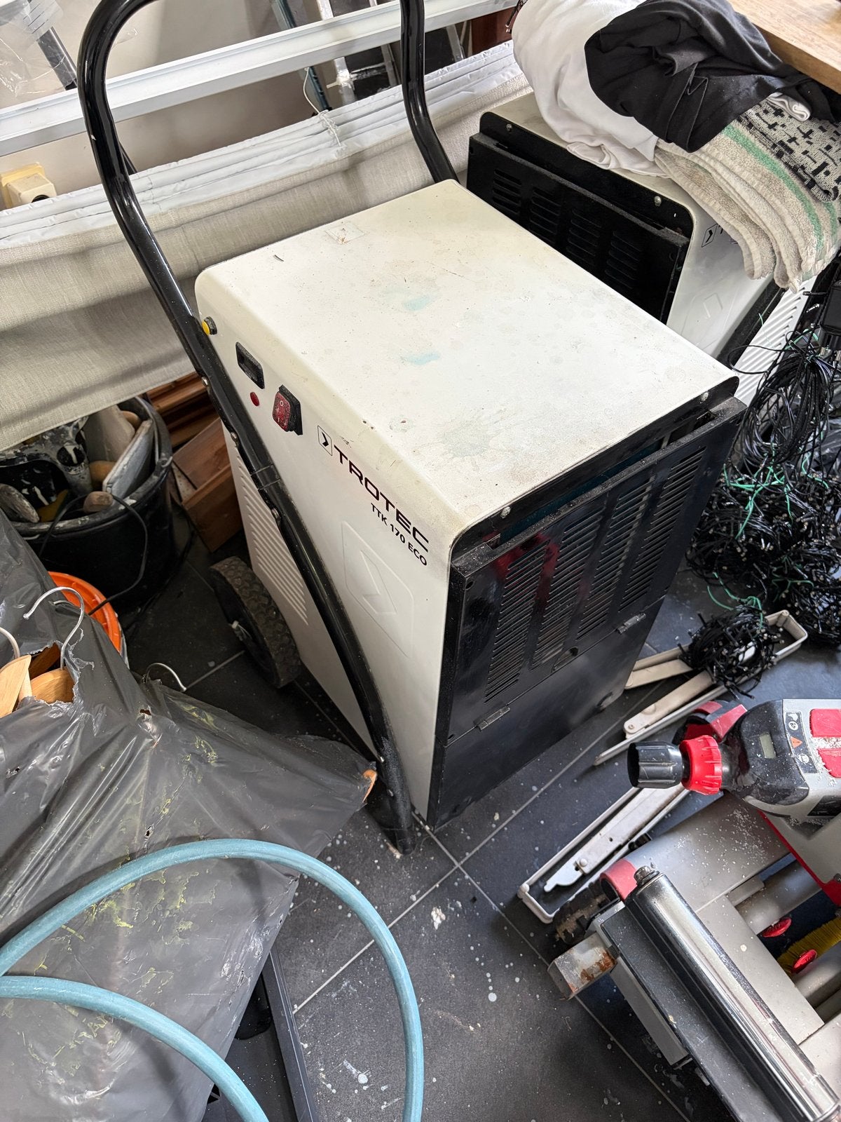 Trotec TTK 170 ECO Bouwdroger / Ontvochtiger, Ophalen of Verzenden, Gebruikt, Koelen en Ontvochtigen