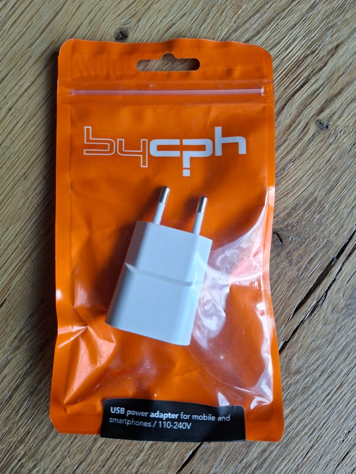 USB adapter wit BYCPH nieuw in verpakking, Ophalen of Verzenden, Nieuw, Overige merken, Adapter