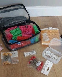 Haarstyling set: Krulborstels, rollers en accessoires, Ophalen of Verzenden, Gebruikt, Kam of Borstel