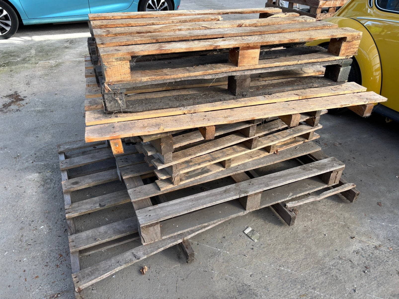 Brandhout, Ophalen, 25 tot 50 mm, Zo goed als nieuw, Pallet