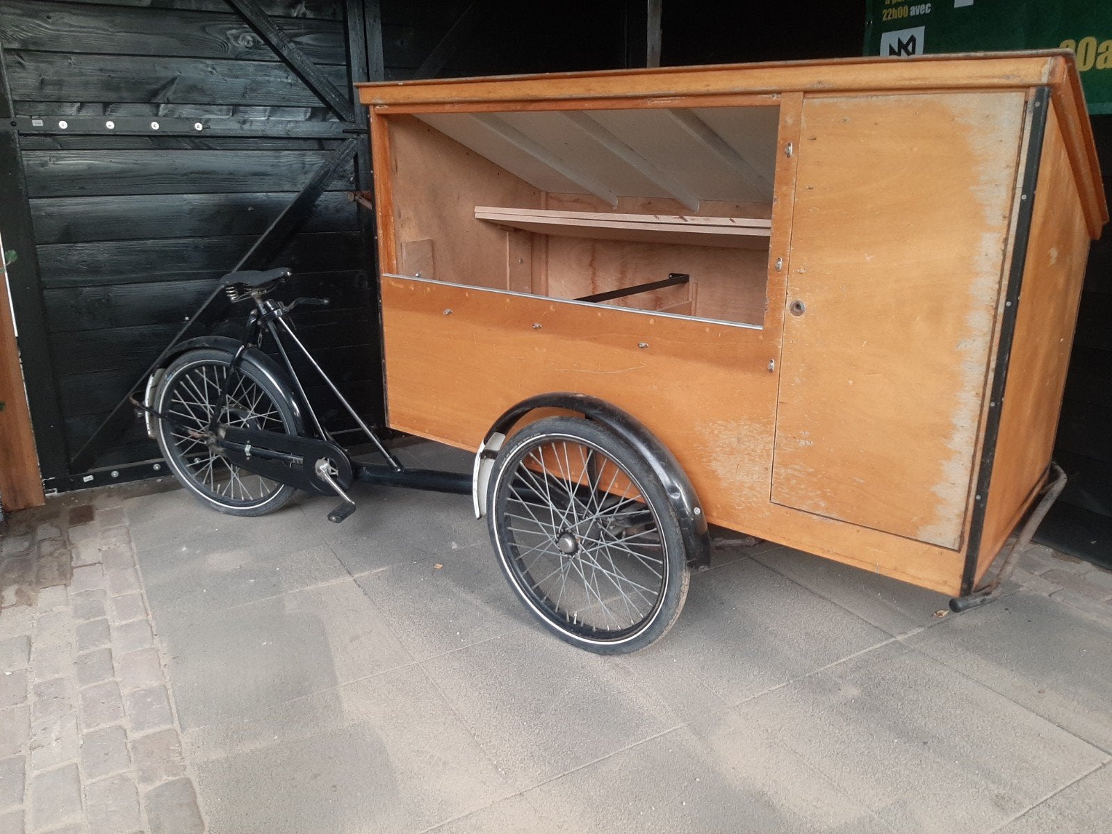 antieke gazelle bakkersfiets bakfiets ventfiets, Ophalen, Gebruikt, Goederen, Velgrem
