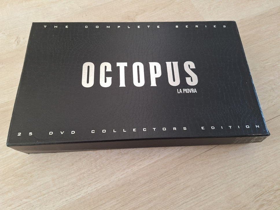 La Piovra Octopus complete serie 25 dvd's, Ophalen of Verzenden, Zo goed als nieuw, Maffia en Misdaad