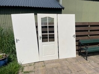 3 opdek boarddeuren, Ophalen, Gebruikt, 80 tot 100 cm, Binnendeur