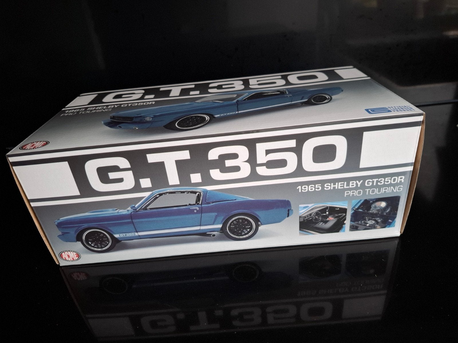 ACME 1:18 Ford Mustang Shelby GT350R Pro Touring, Ophalen of Verzenden, Nieuw, Overige merken