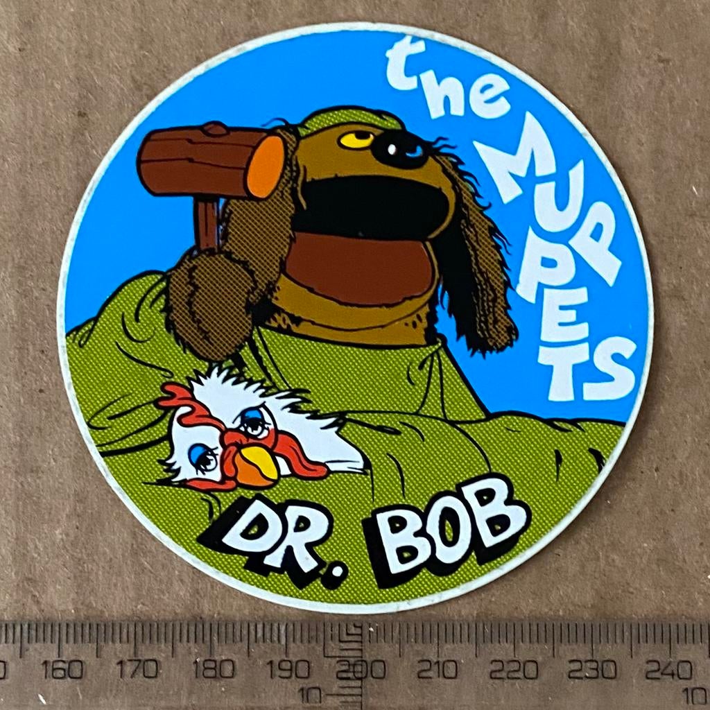 sticker dr. bob, Verzamelen, Verzenden, Zo goed als nieuw