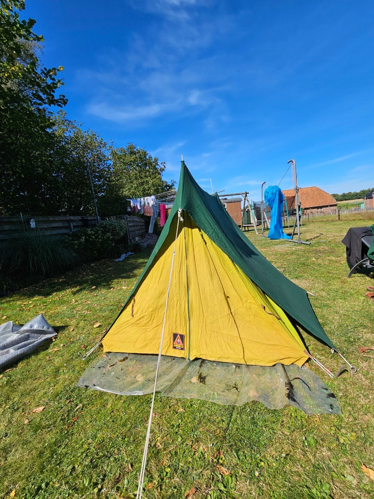Vintage Ariva 3 Campri Sport tent - Super leuke tent!, Caravans en Kamperen, Tenten, Ophalen, Gebruikt