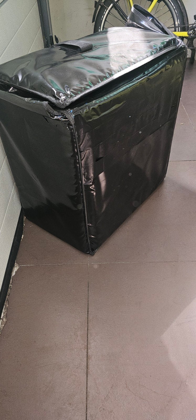 3xGrote Maaltijd Bezorgbox voor Fiets - Ideaal voor Koeriers, Ophalen of Verzenden, Gebruikt, Onbekend