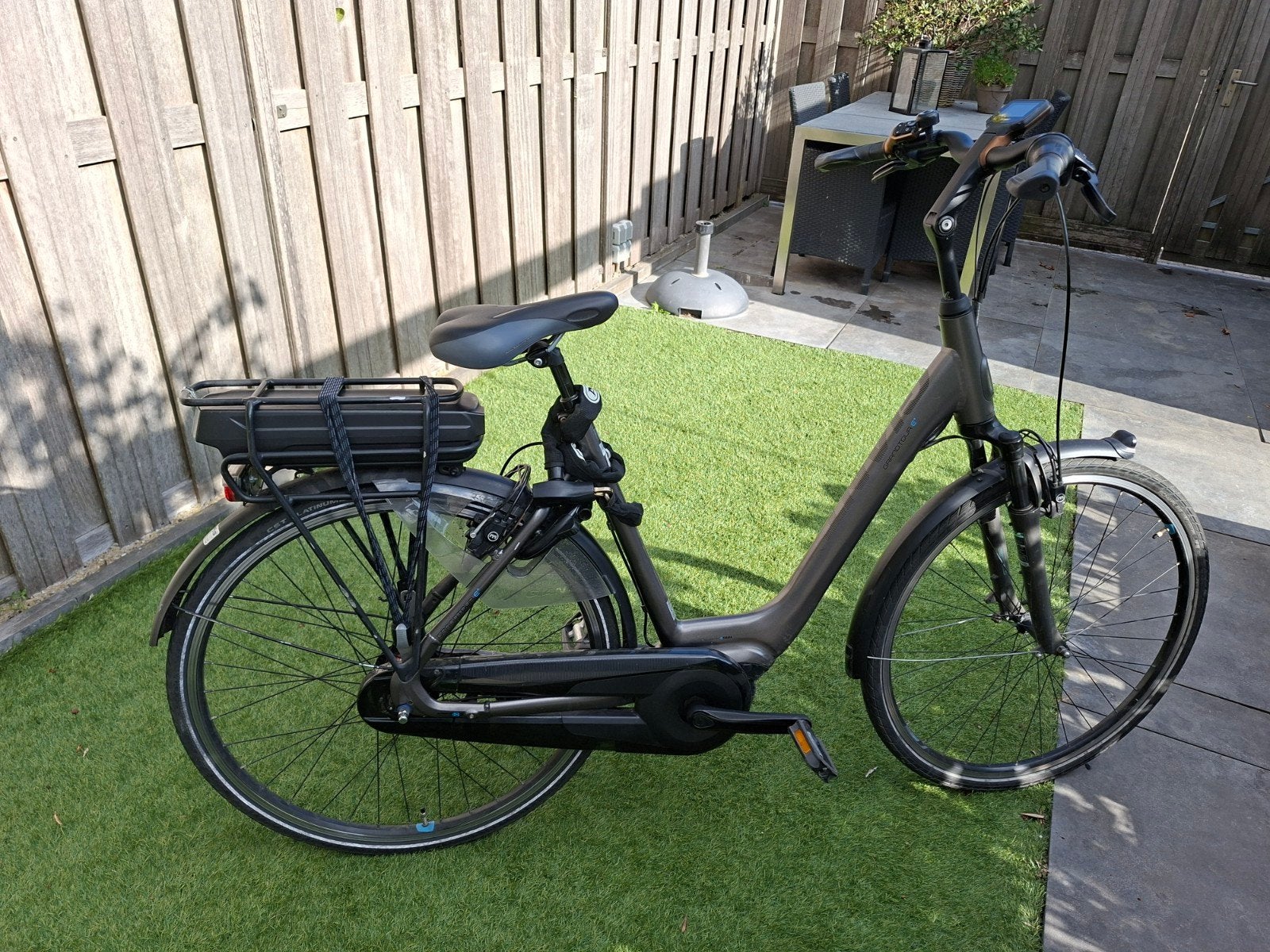 Giant Grandtour E+ elektrische fiets met Yamaha motor, Fietsen en Brommers, Elektrische fietsen, Ophalen, Giant, Zo goed als nieuw