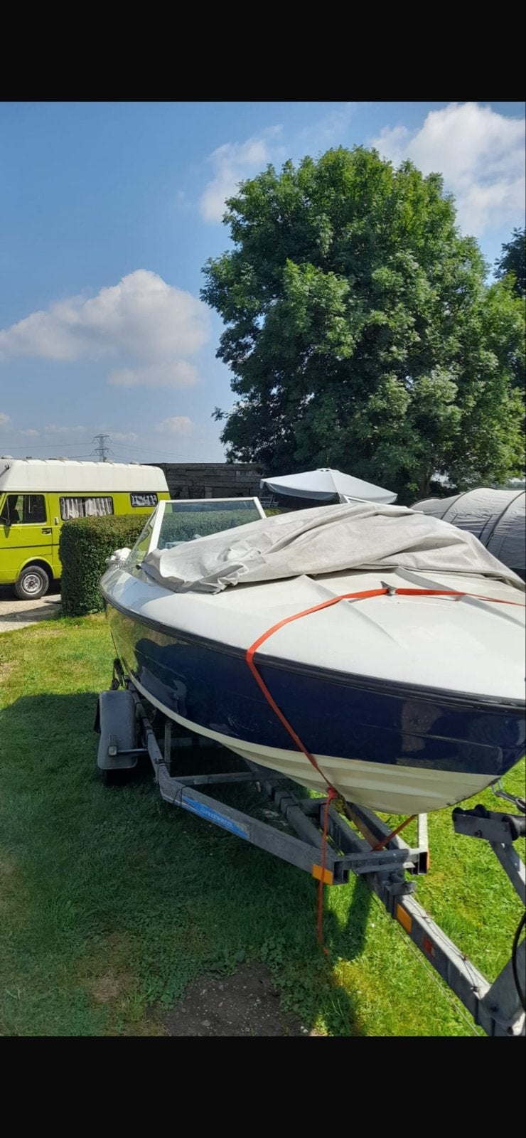 Mooie boot met 140 pk motor, vaart uitstekend, Ophalen, Gebruikt, Binnenboordmotor, 120 tot 200 pk