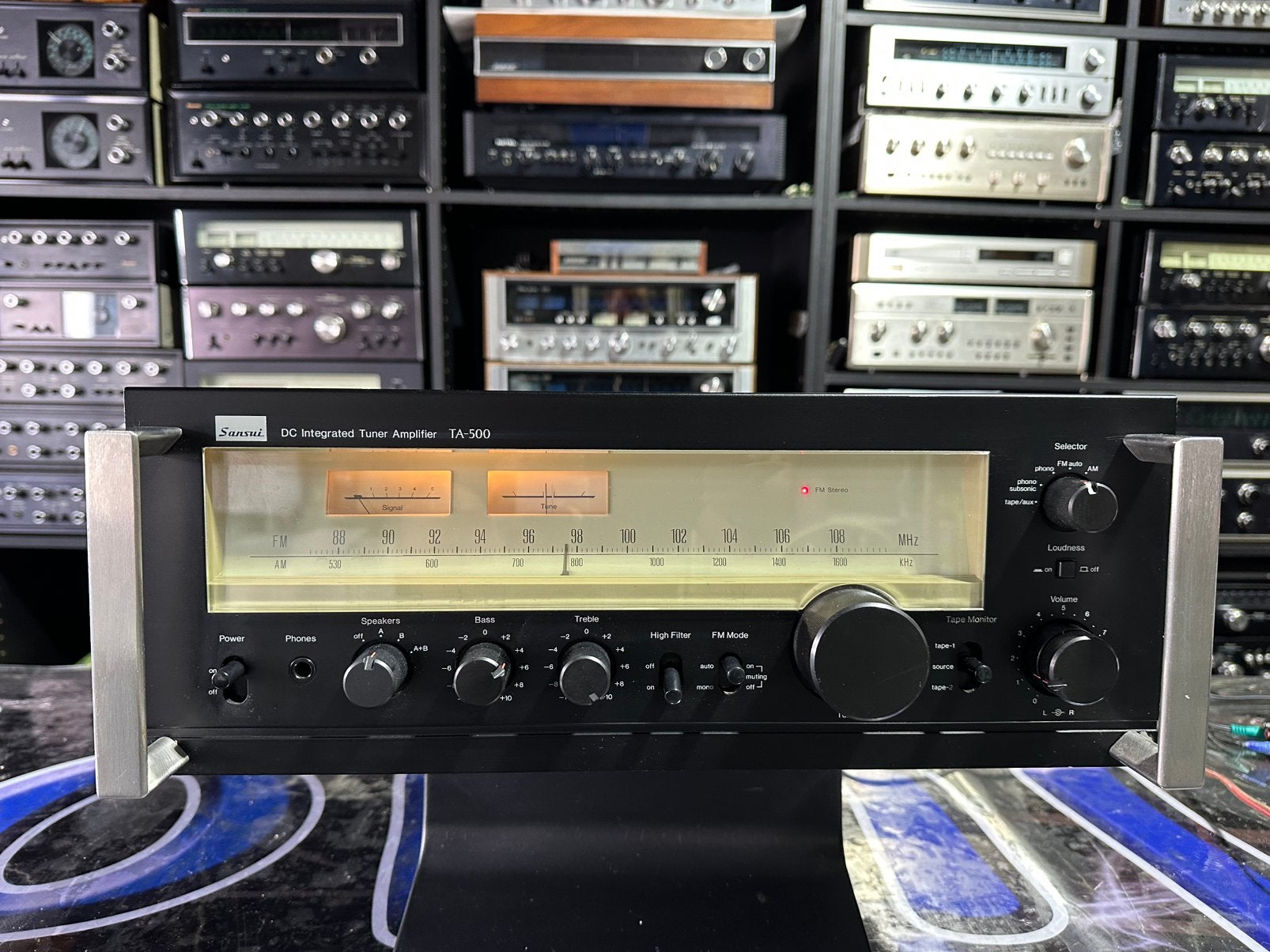 Sansui TA-500 DC Integrated Tuner Amplifier Japanse Receiver, Overige merken, Sansui, Tuner of Radio, Ophalen of Verzenden