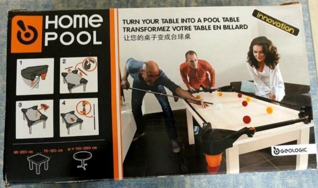 Pooltafel Geologic Homepool, Ophalen, Zo goed als nieuw, Pooltafel