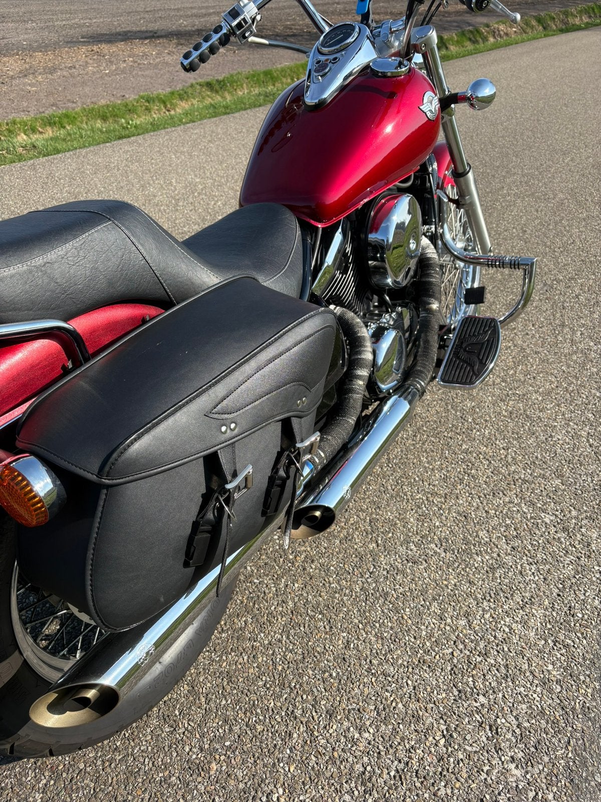 Kawasaki VN800 een plaatje, Ophalen