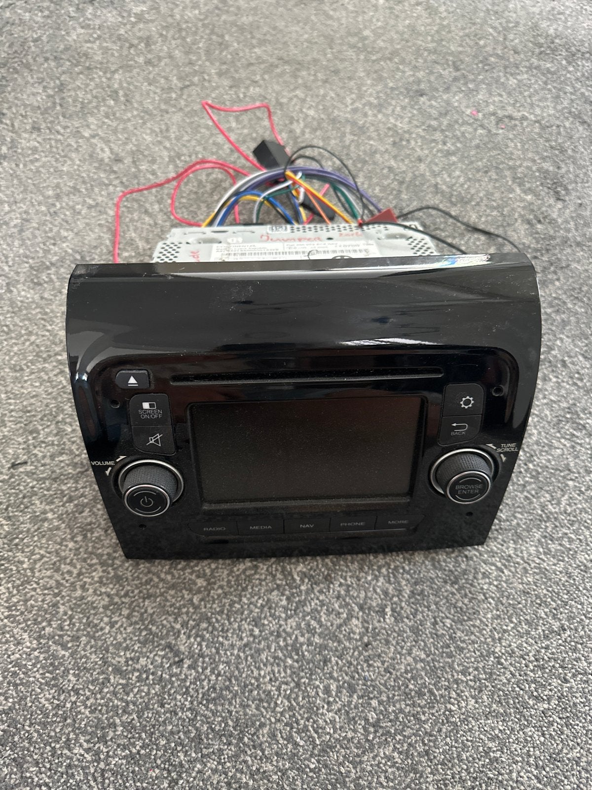 Radio/Navigatie voor Citroën Jumper/Peugeot Boxer/Fiat, Auto diversen, Ophalen of Verzenden, Gebruikt