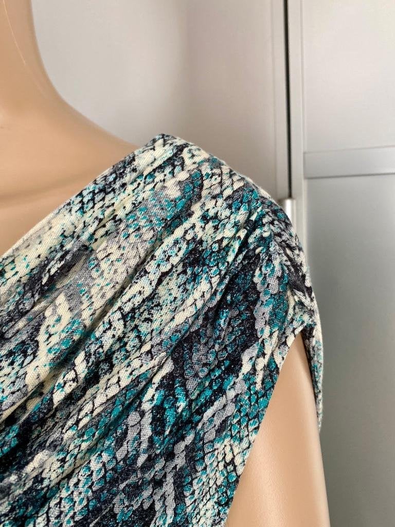H317 Nieuw: Eva Kayan maat 44=L lang top blouse shirt blauw, Kleding | Dames, Blauw, Maat 42/44 (L), Nieuw, Eva Kayan