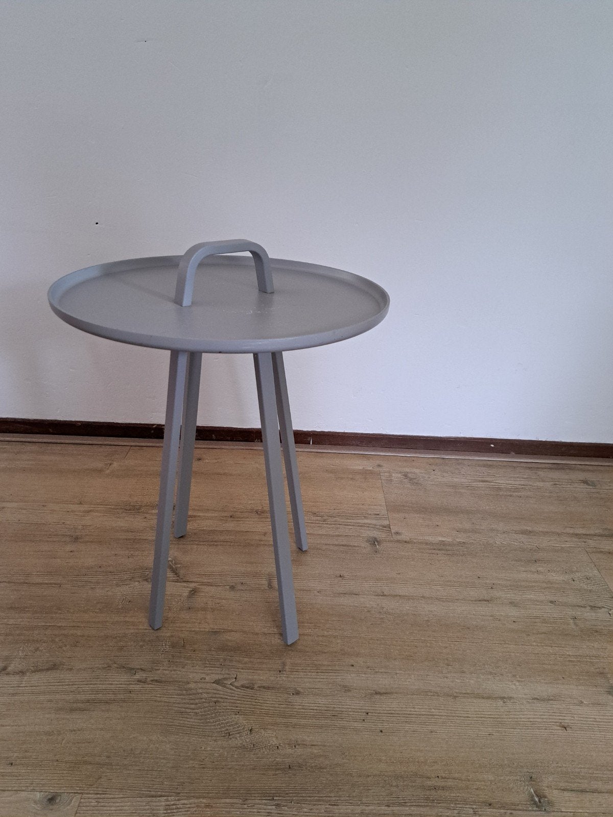 Montis bijzettafeltje, rond 40 cm, hoog 47 cm, Gebruikt, Metaal of Aluminium, Rond, Ophalen