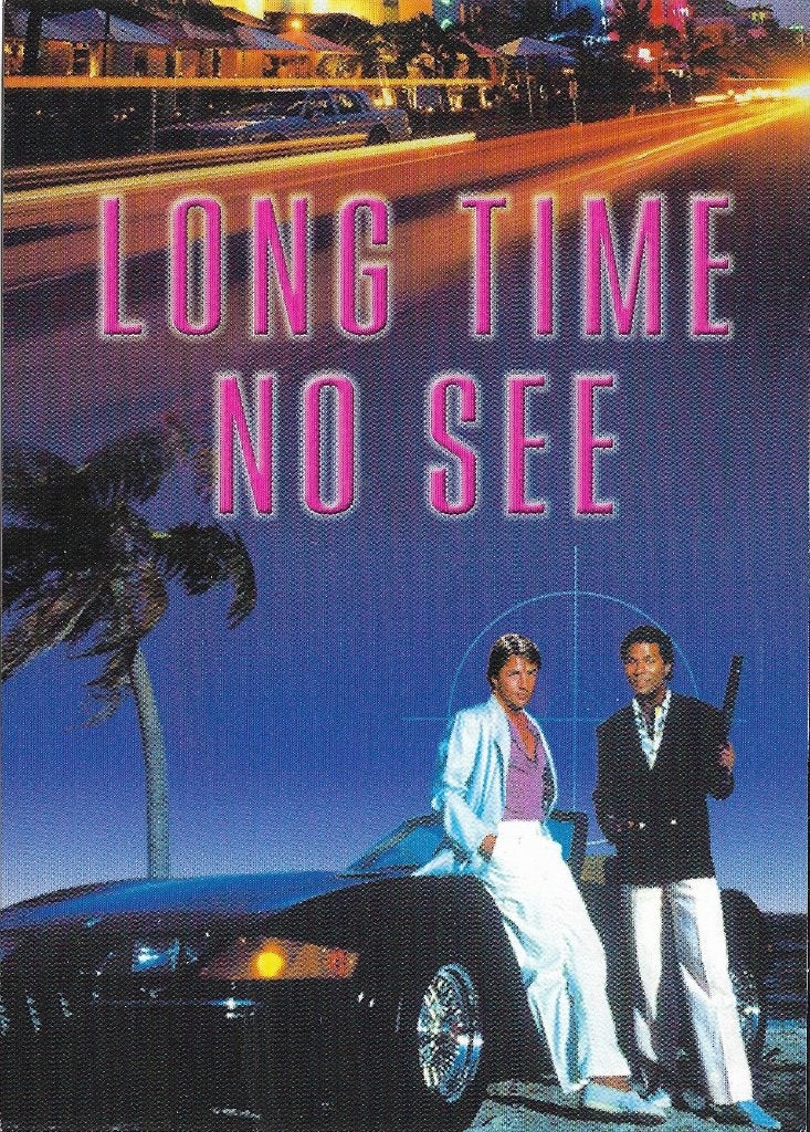 Ansichtkaart  	Miami Vice	Colin Farell / Jamie Foxx, Verzenden, 1980 tot heden, Ongelopen, Sterren en Beroemdheden