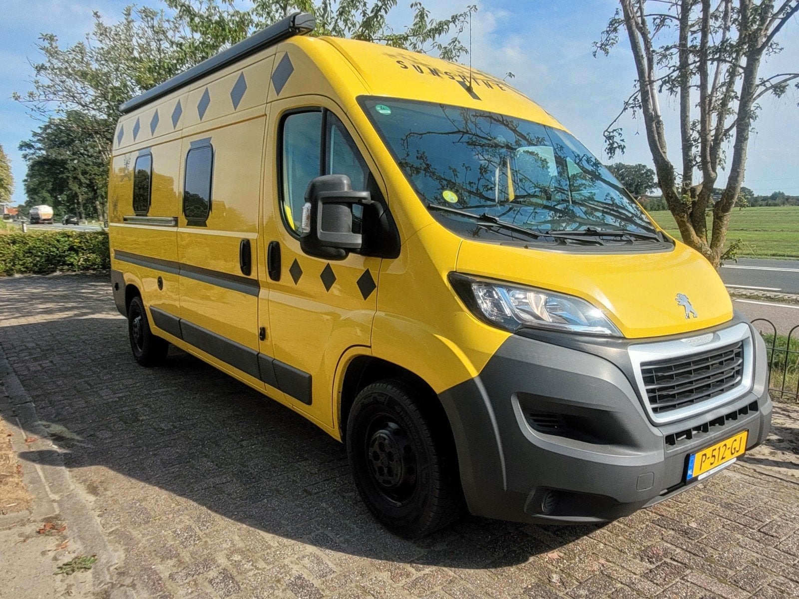 Bj 2015 Compacte 2-persoons camper (Sunshine), Overige merken, Buscamper of Camperbus, Ringverwarming, Tot en met 2