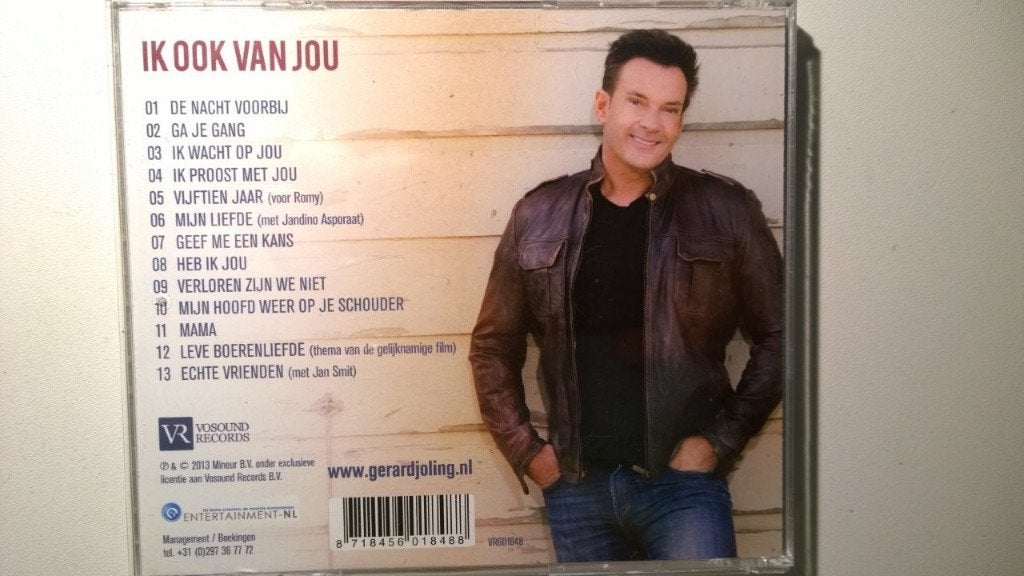 Gerard Joling - Ik Ook Van Jou, Ophalen of Verzenden, Zo goed als nieuw, Pop, Album