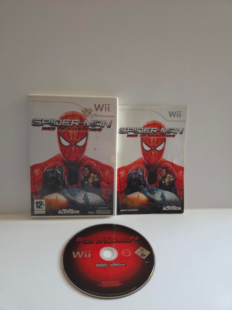 Nintendo Wii - Spider-Man Web of Shadows, Avontuur en Actie, 1 speler, Ophalen of Verzenden, Zo goed als nieuw