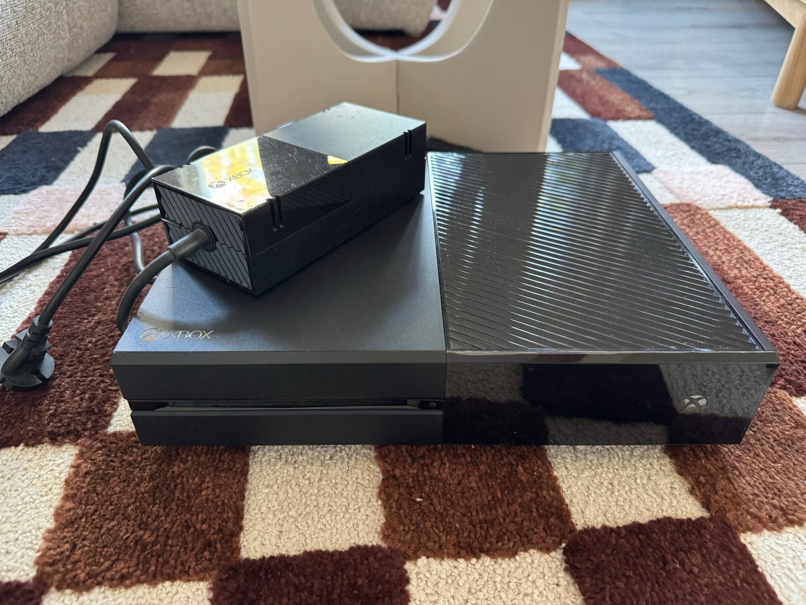 Xbox One console met voeding en HDMI kabel, Ophalen, Xbox One, Zonder controller, 500 GB