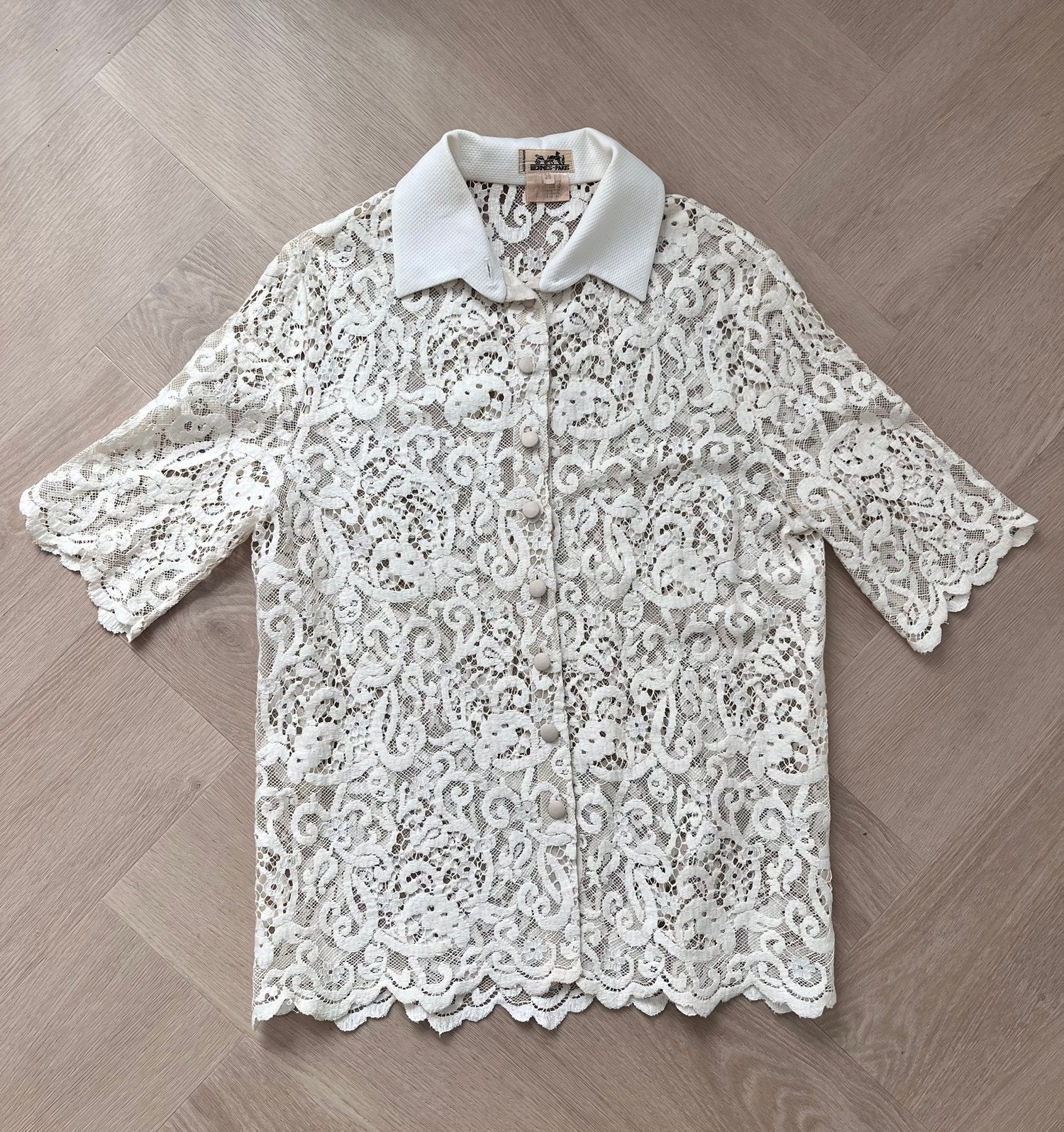 Hermes shirt origineel!, Kleding | Dames, Ophalen of Verzenden, Zo goed als nieuw, Maat 38/40 (M), Overige kleuren