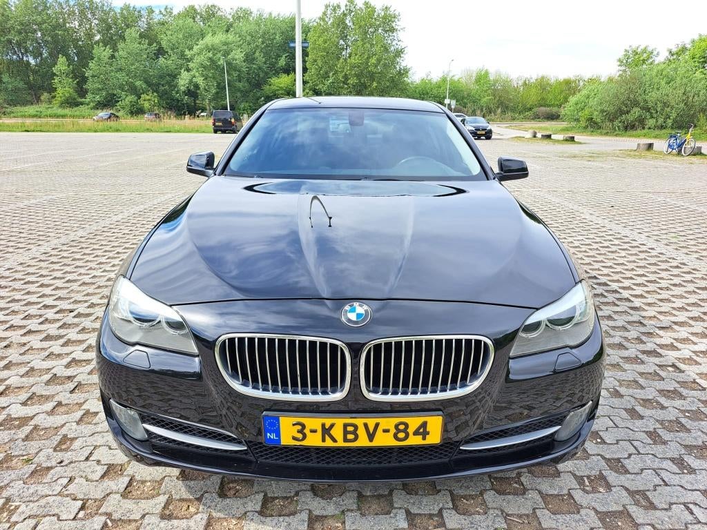 BMW 5-Serie 535i 306pk Aut. 2013 Zwart, Auto's, BMW, Achterwielaandrijving, Zwart, 1675 kg, 2000 kg