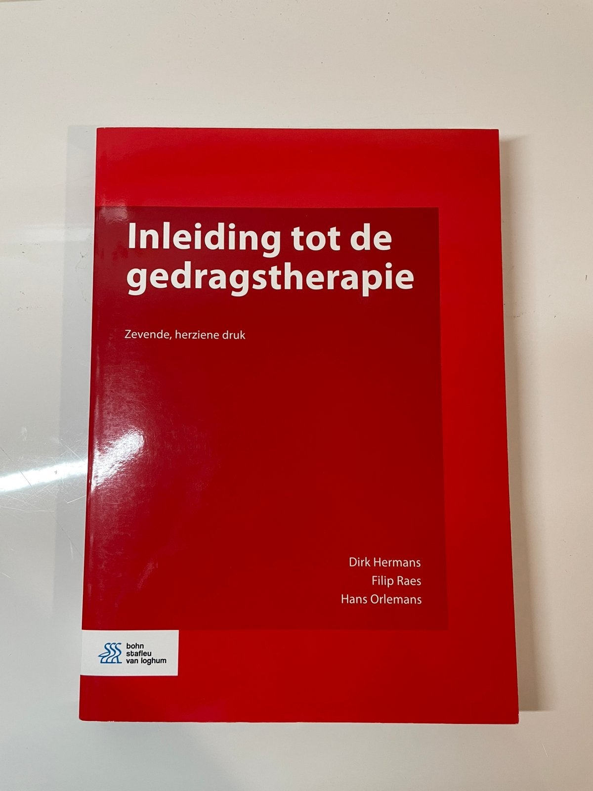 Inleiding tot de gedragstherapie zevende editie, Boeken, Ophalen of Verzenden, Beta, Zo goed als nieuw, WO