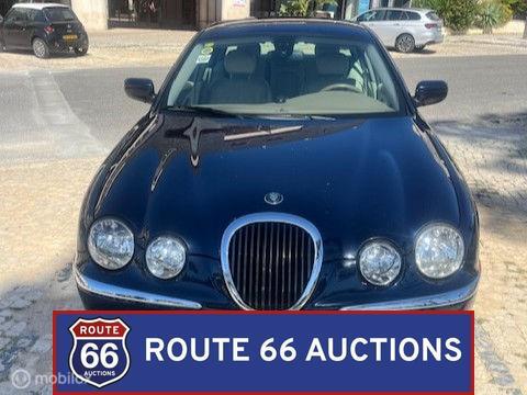 Jaguar S-Type 3.0 V6 | 1999 | Route 66 Auctions, Auto's, Overige carrosserieën, Zwart, Bedrijf, Handgeschakeld