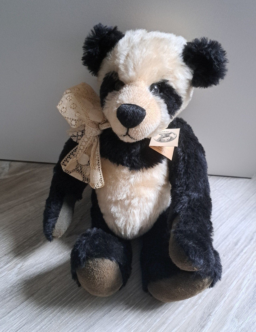 Ferrageau panda beer, Ophalen of Verzenden, Zo goed als nieuw, Stoffen beer, Overige merken