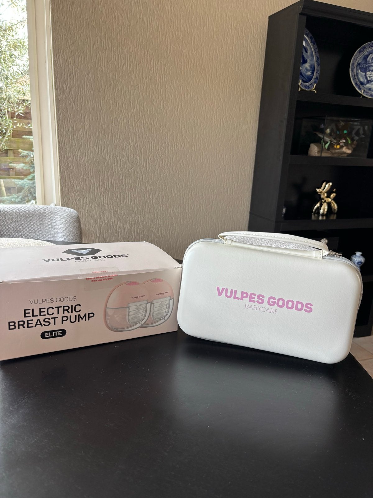 Vulpes Goods Elite Elektrische Borstkolf, Ophalen, Handsfree, Zo goed als nieuw, Vulpes Goods