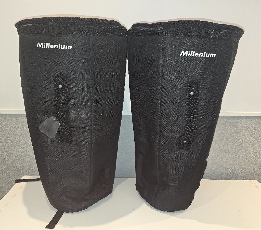 Millenium – Djembè Beschermhoes/bag 2 stuks H65cm, Muziek en Instrumenten, Ophalen of Verzenden, Zo goed als nieuw, Melodische percussie