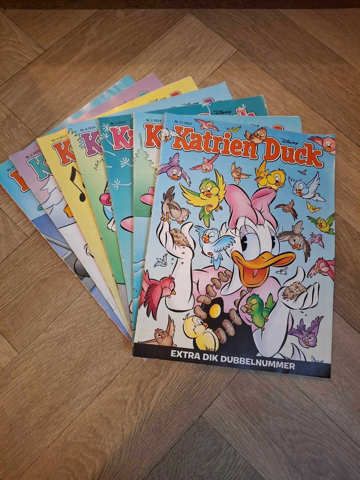 6x Katrien Duck grote favoriet bij kids meer ducks te koop!, Boeken, Gelezen, Ophalen of Verzenden, Donald Duck, Meerdere stripboeken
