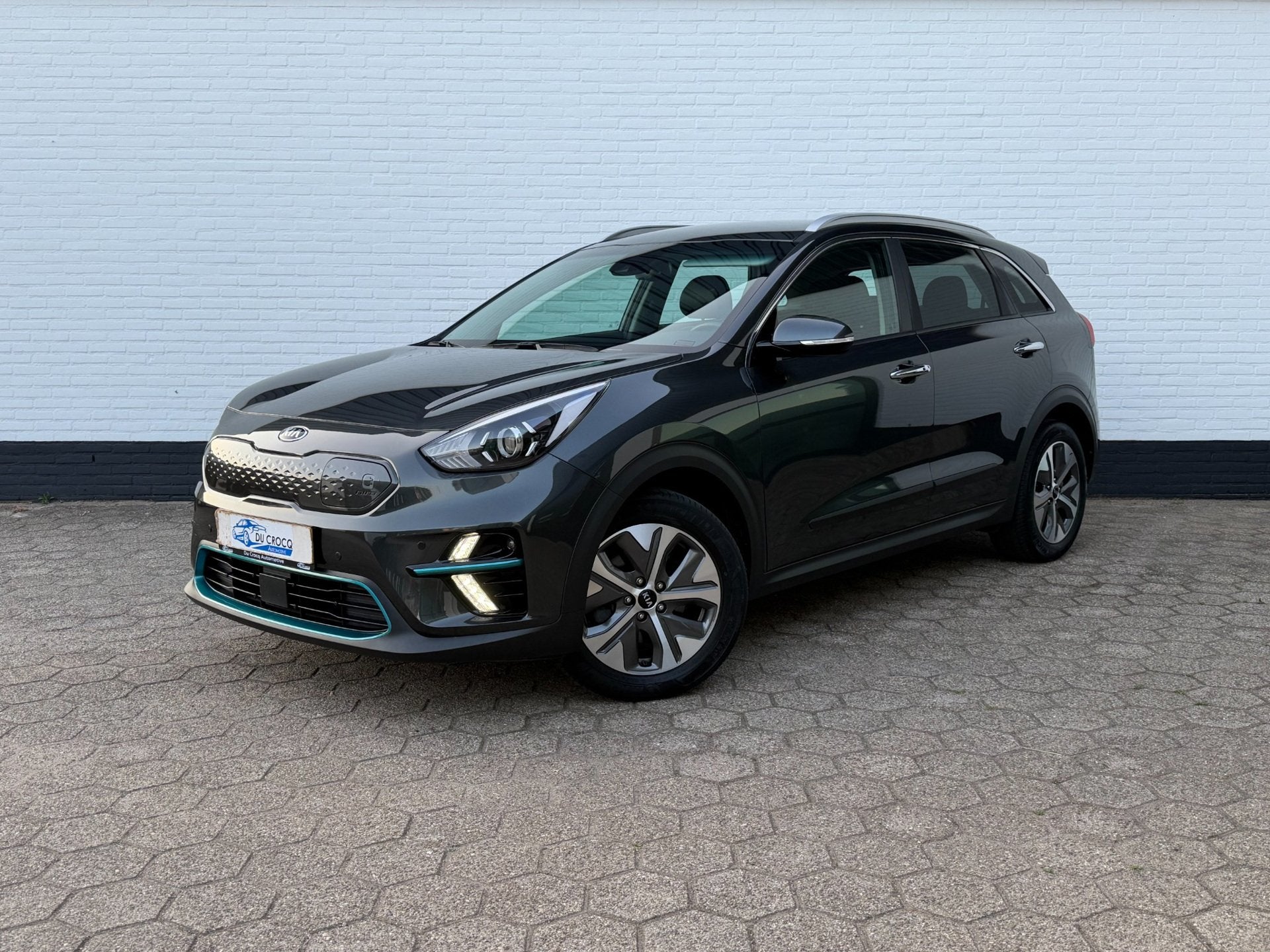 Kia E-Niro DynamicPlusLine 64kWh ACC l WARMTEPOMP l SOH 99%!, Auto's, Stof, Gebruikt, Zwart, 1712 kg