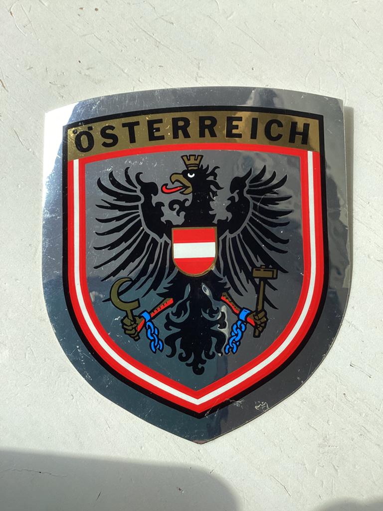 Foliesticker Österreich/Oostenrijk, Verzenden, Zo goed als nieuw