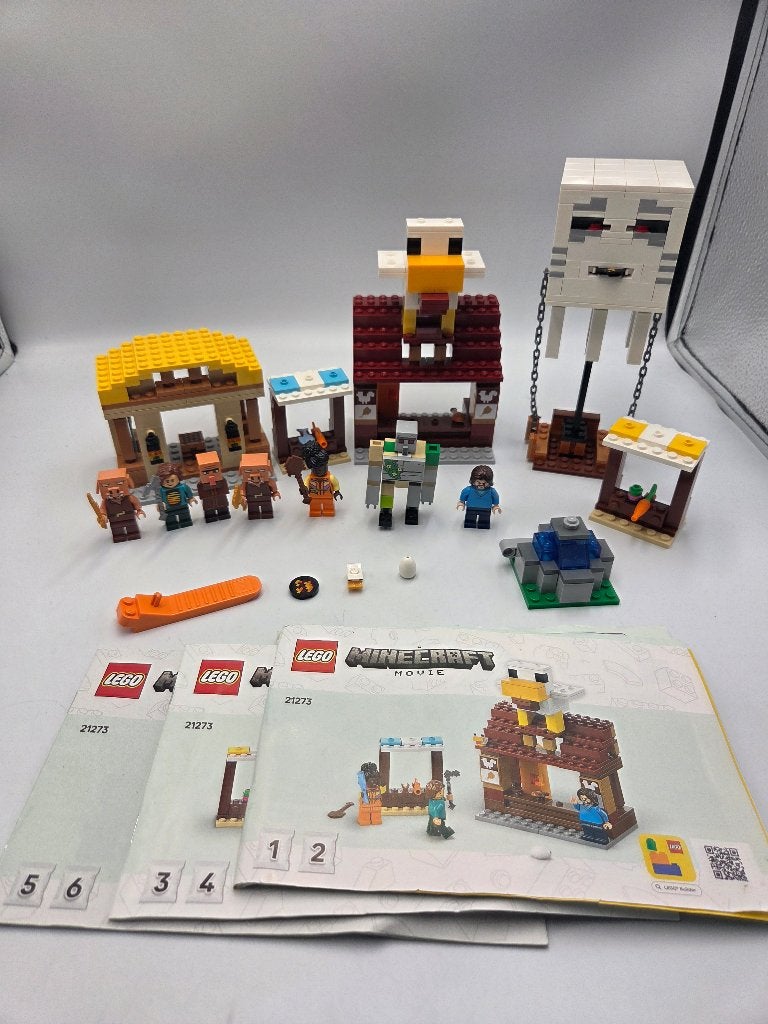 Lego Minecraft 21273 The Ghast Balloon Village Attack, Kinderen en Baby's, Speelgoed | Duplo en Lego, Compleet, Minecraft, Lego